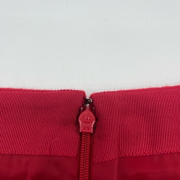 J CREW RED NO.2 PENCIL SKIRT IN ITALIAN STRETCH WOOL - Picture 7 of 9